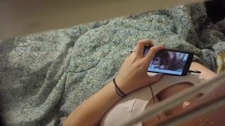 caught her watching porn