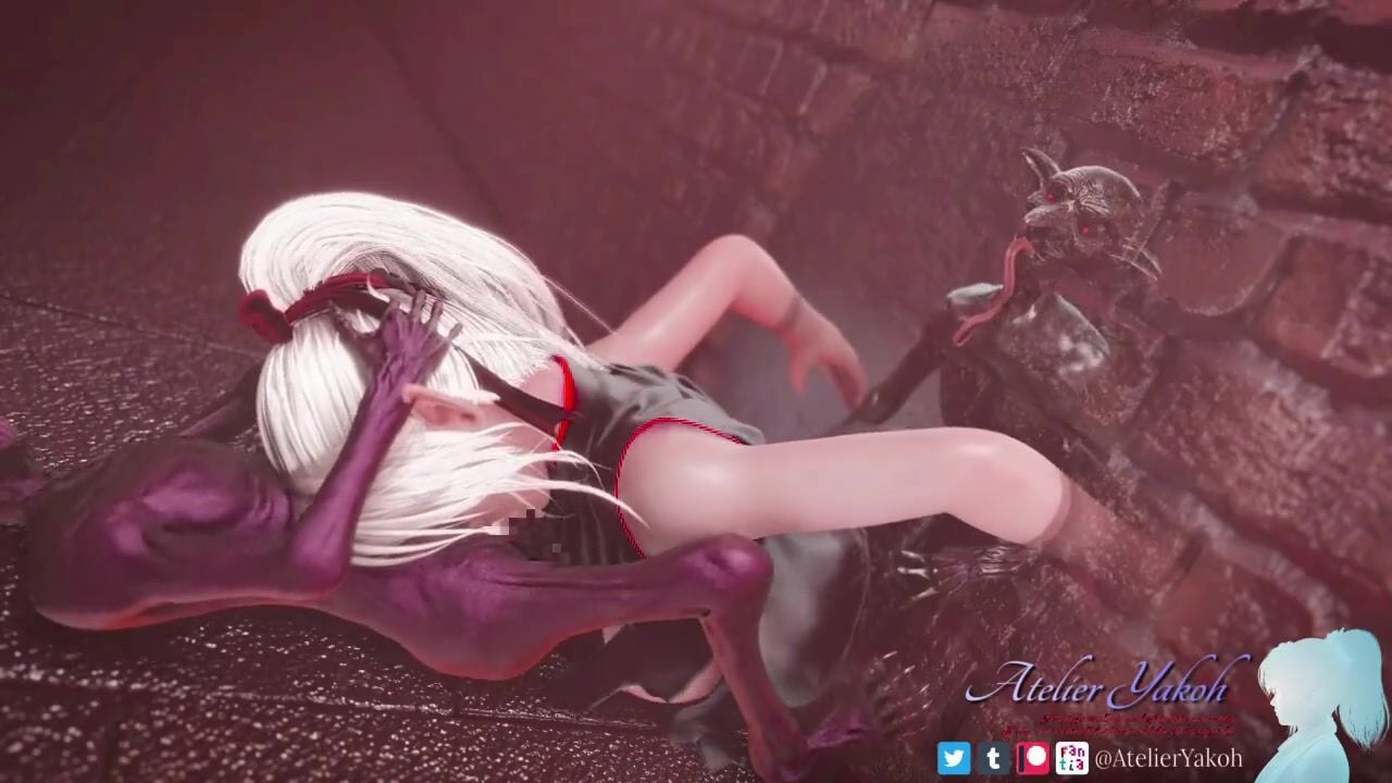Hentai Goblins Fuck Elf Girl Stuck in a Wall Creampie 3D Porn Red Goblins  Color Edit Smixix | PornMega.com